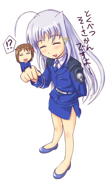 yagami hayate and reinforce zwei (lyrical nanoha and 1 more)