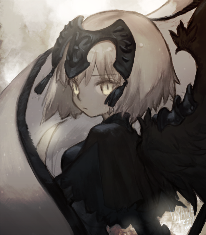jeanne d'arc alter (fate and 1 more) drawn by leeis_cool