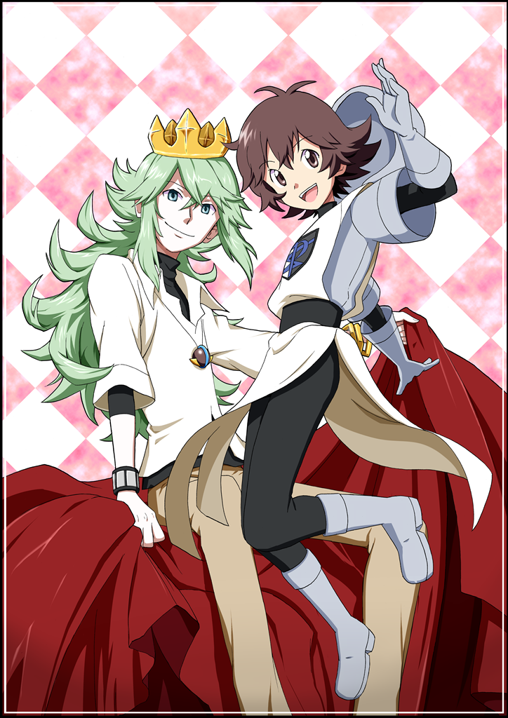 hilbert and n (pokemon and 1 more) drawn by fmir
