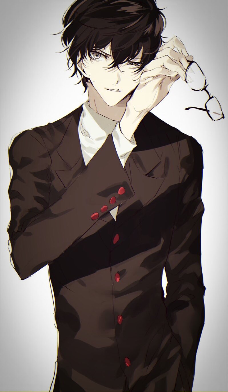 amamiya ren (persona and 1 more) drawn by ayyataka