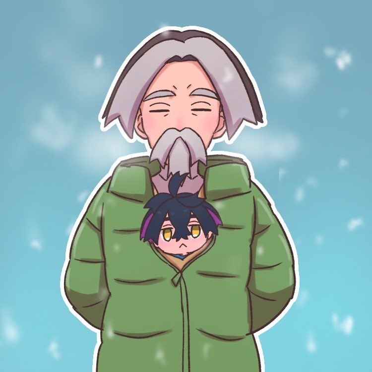 kieran and yukito (pokemon and 1 more) drawn by riko_(m_momomo28)