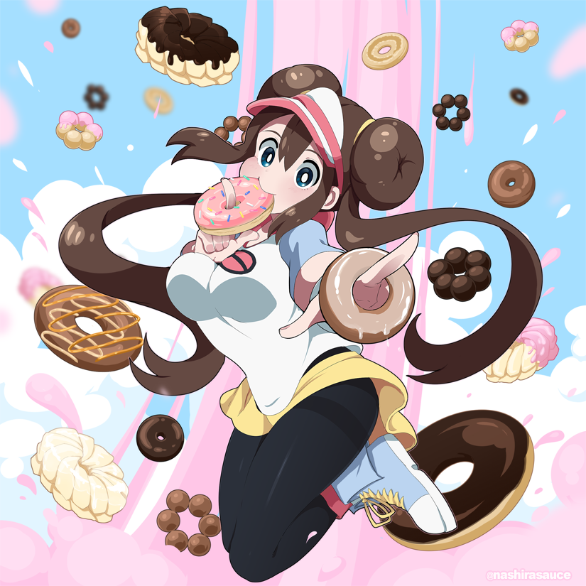 rosa (pokemon and 1 more) drawn by nashirasauce