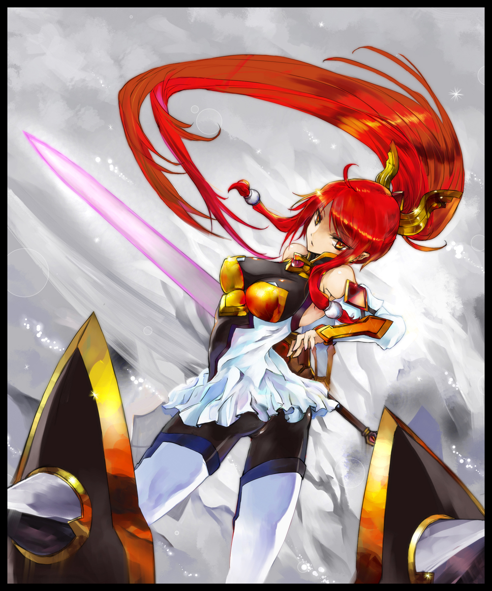 Tsubaki Yayoi And Izayoi Blazblue And 1 More Drawn By Gond Danbooru