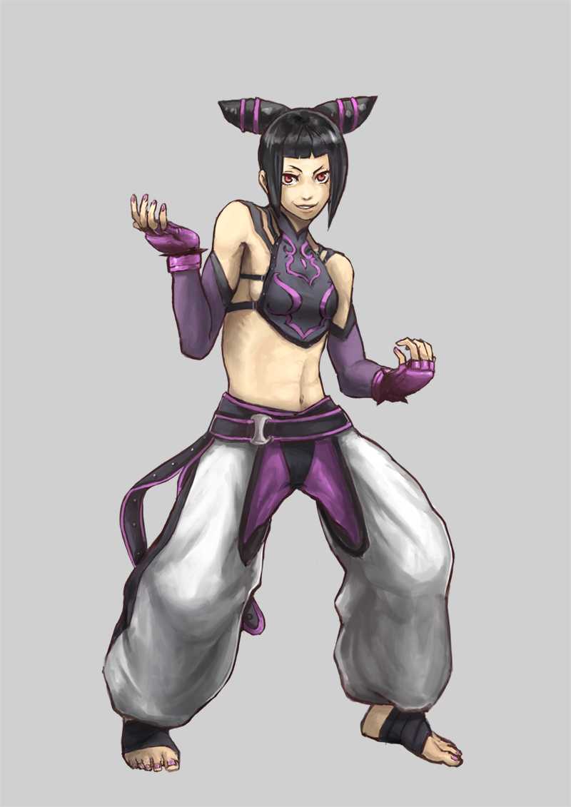 han juri (street fighter and 1 more) drawn by korosuke1
