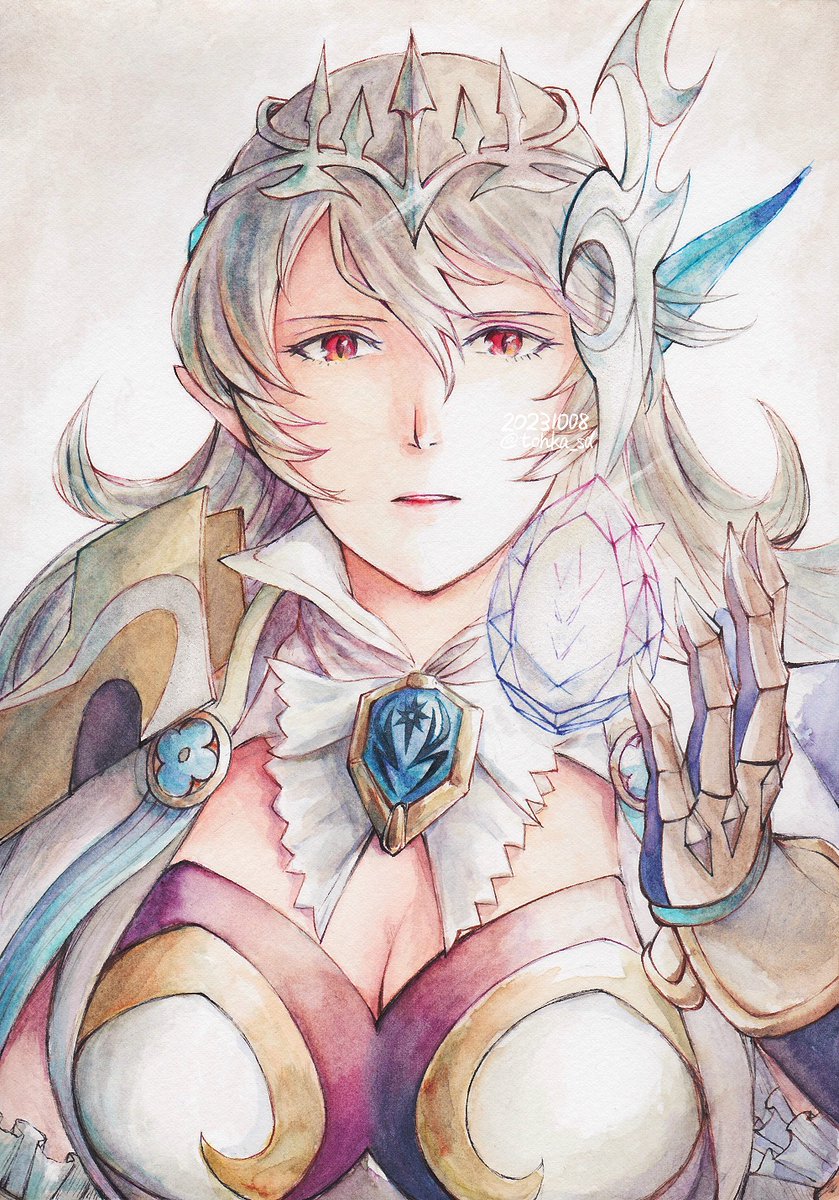 female corrin (fire emblem and 2 more) drawn by tohka_sd