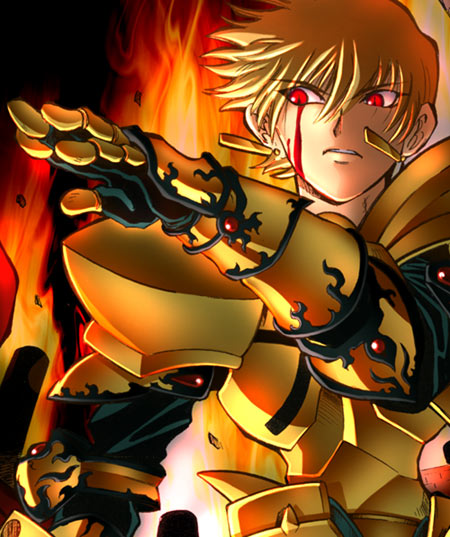 gilgamesh (fate and 1 more) drawn by sayu_(riuiti)
