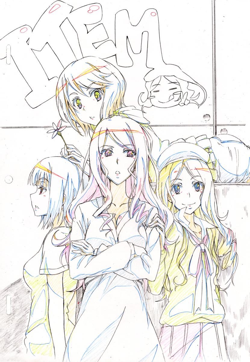 mugino shizuri, frenda seivelun, kinuhata saiai, and takitsubo rikou (toaru majutsu no index and 2 more) drawn by yataneko_(echigo)