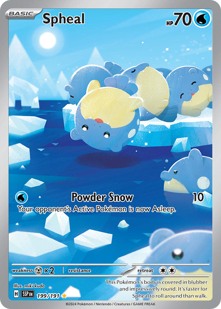 spheal (pokemon and 1 more) drawn by miki_kudo