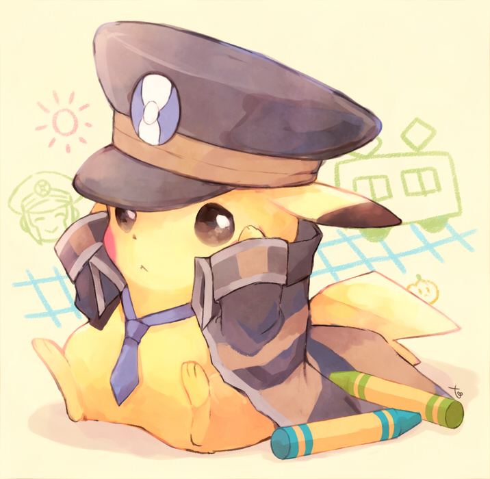 pikachu, ingo, and emmet (pokemon) drawn by kabocha_torute