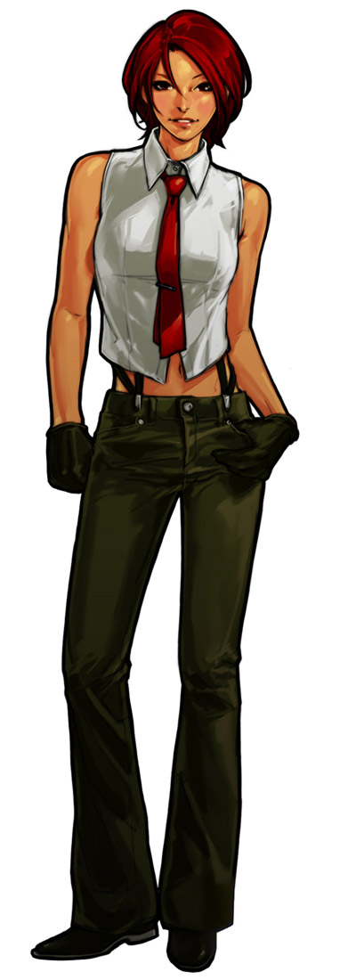 vanessa (the king of fighters and 1 more) drawn by hiroaki_(kof)