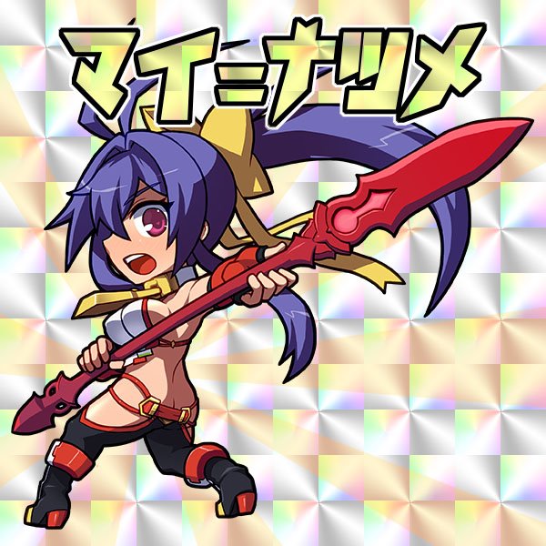 mai natsume (blazblue and 2 more) drawn by hida_naria