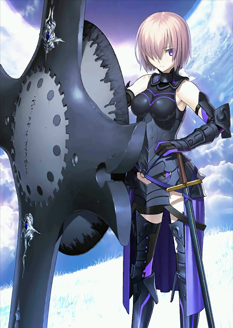 mash kyrielight (fate and 1 more) drawn by takeuchi_takashi