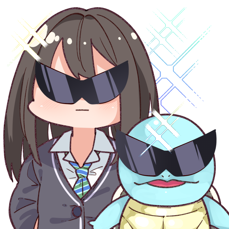 shibuya rin, squirtle, and squirtle squad (pokemon and 2 more) drawn by takato_kurosuke