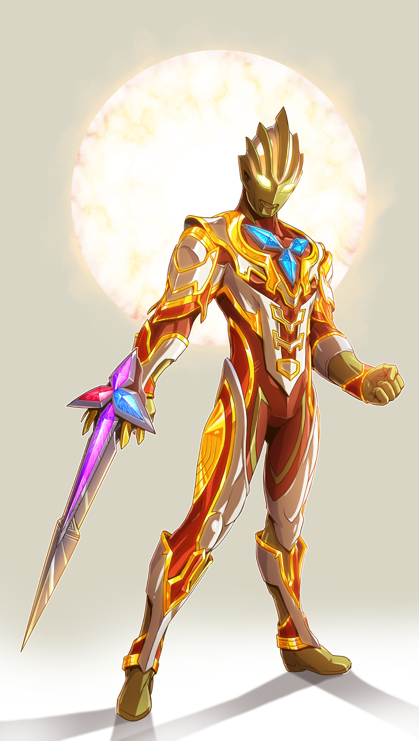 ultraman trigger (ultra series and 1 more) drawn by kuroda_asaki