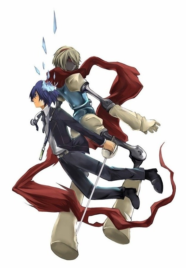 yuuki makoto and orpheus (persona and 1 more)
