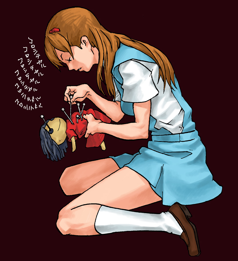 souryuu asuka langley (neon genesis evangelion) drawn by 66head