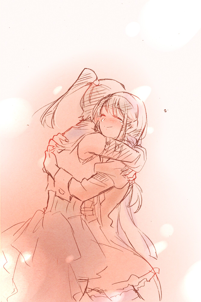 nagasawa yuki and kishimoto maria mirai (assault lily) drawn by santouka