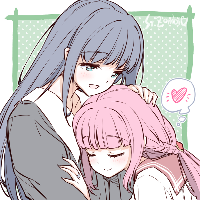 tamaki iroha and nanami yachiyo (mahou shoujo madoka magica and 1 more) drawn by studiozombie
