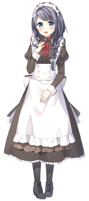 hasumi nayuki (maid to partita) drawn by masuishi_kinoto