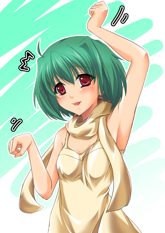 ranka lee (macross and 1 more) drawn by maho_(yakimorokoshi)