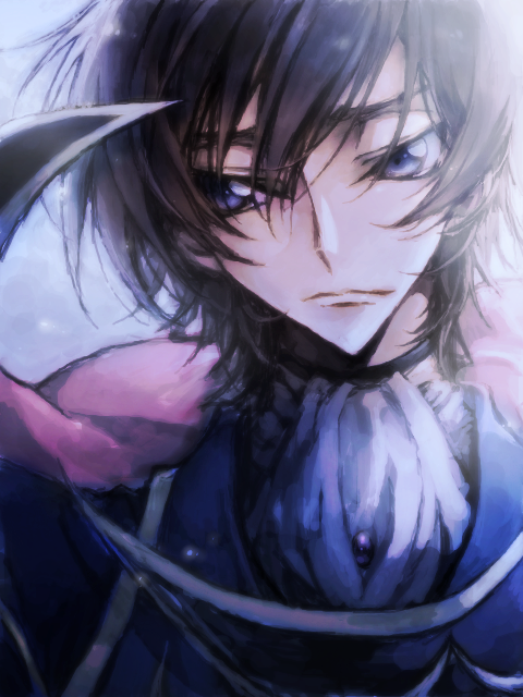 lelouch vi britannia and zero (code geass) drawn by c_(rahit)