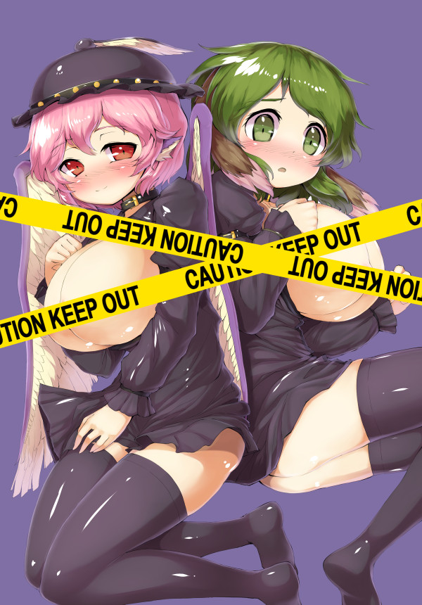 mystia lorelei and kasodani kyouko (touhou) drawn by sakimori_dan