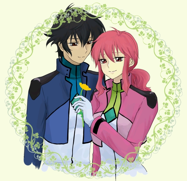 setsuna f. seiei and feldt grace (gundam and 1 more) drawn by uuron_tea
