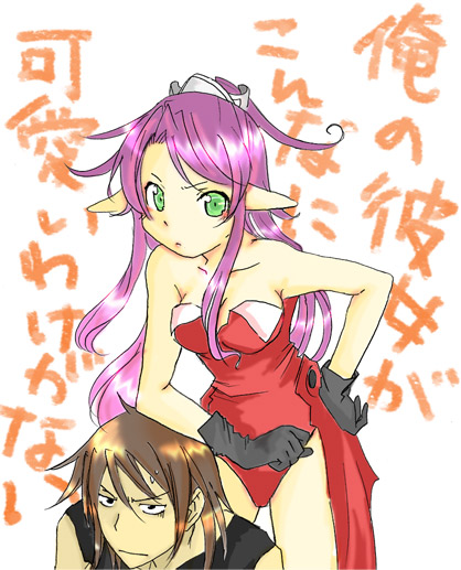 angela and duran (ore no imouto ga konna ni kawaii wake ga nai and 2 more) drawn by yu_ma_uzu