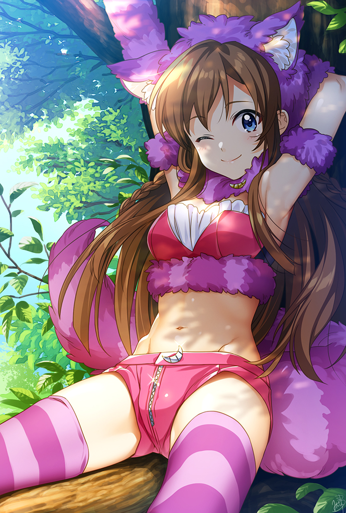 kousaka umi (idolmaster and 2 more) drawn by mikapoe