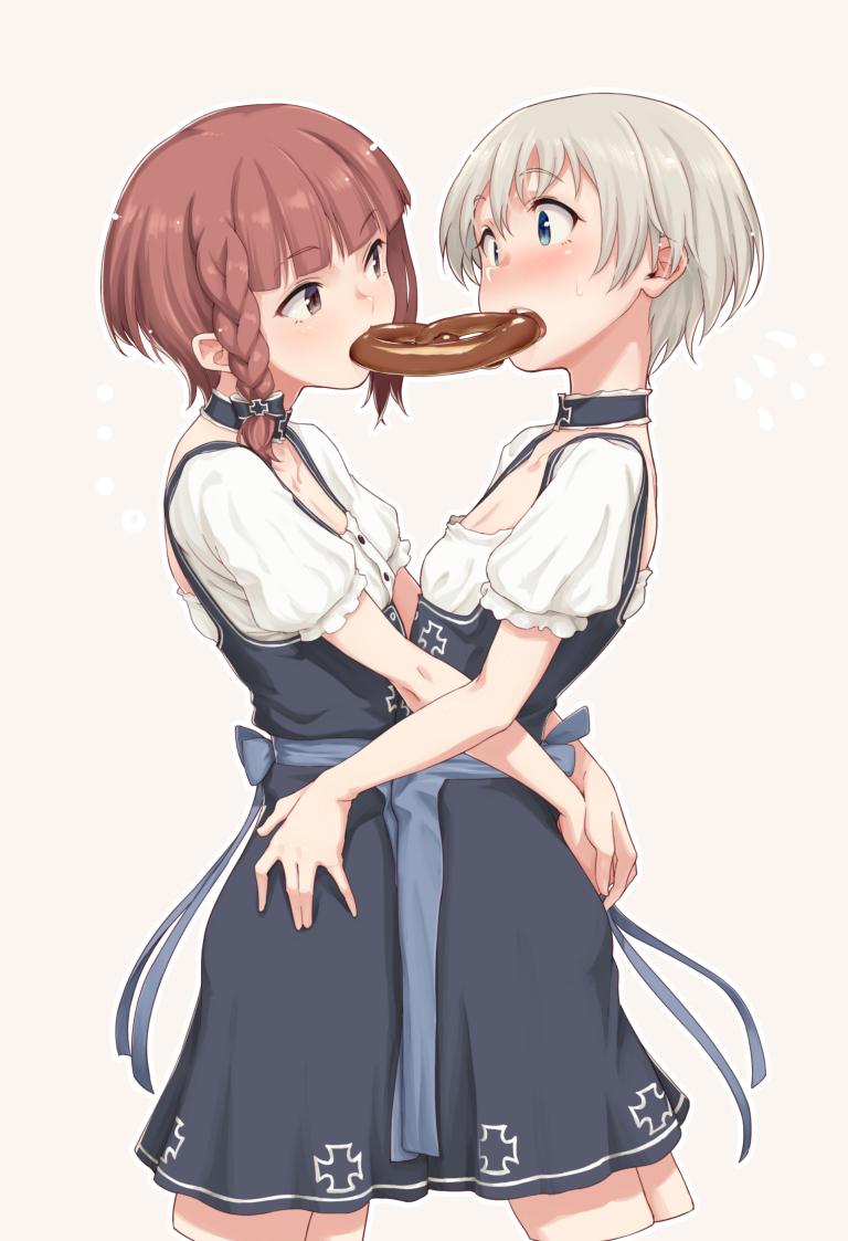 z1 leberecht maass and z3 max schultz (kantai collection) drawn by aya_shachou