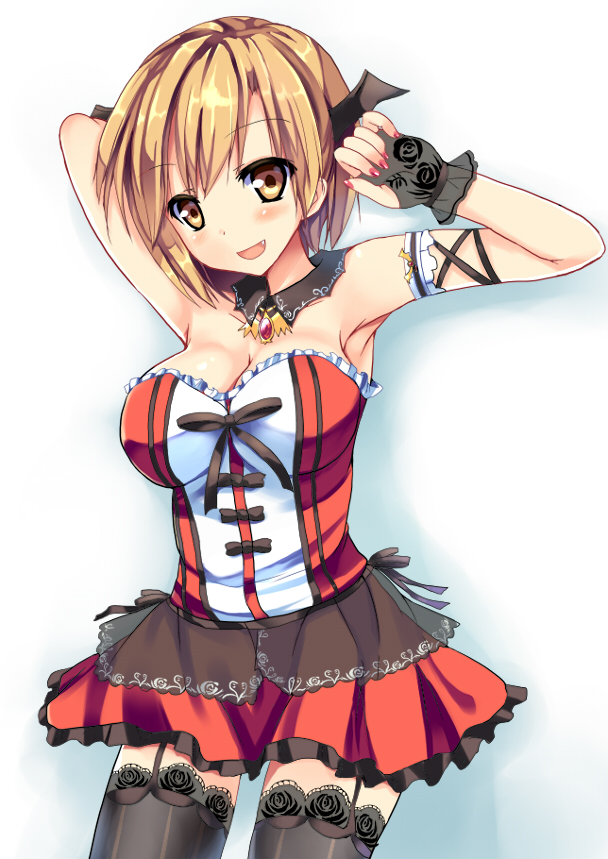 aiba yumi (idolmaster and 1 more) drawn by ryokushiki_(midori-ya)