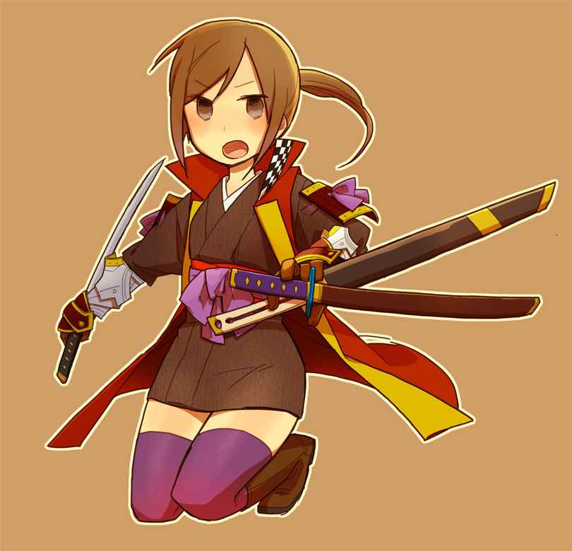shogun and shogun 1 (sekaiju no meikyuu and 1 more) drawn by hoshigaki_(kyuukp)