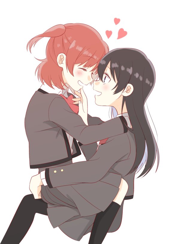aijou karen and kagura hikari (shoujo kageki revue starlight) drawn by gato_paisen