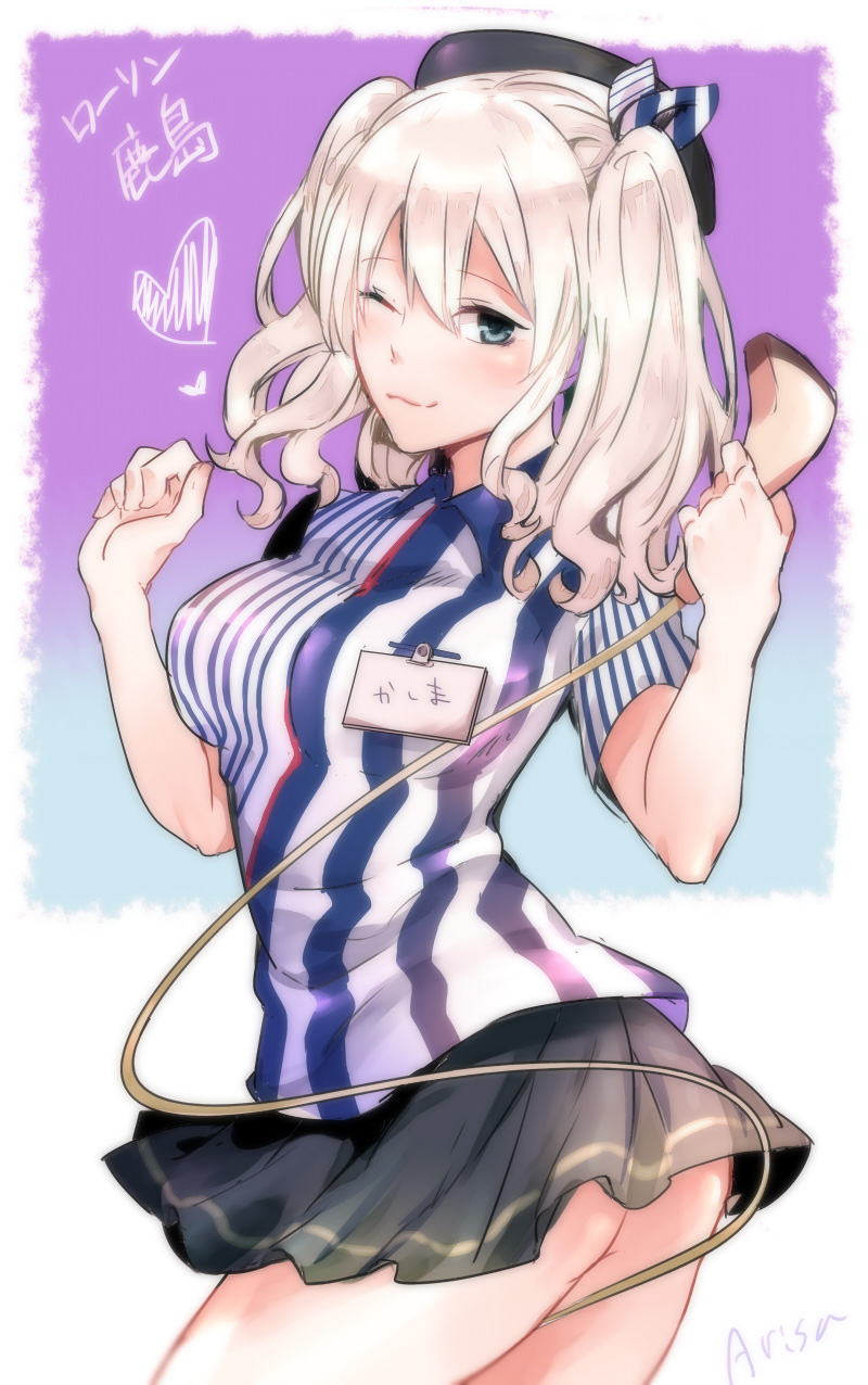 kashima (kantai collection and 1 more) drawn by watafuji1720