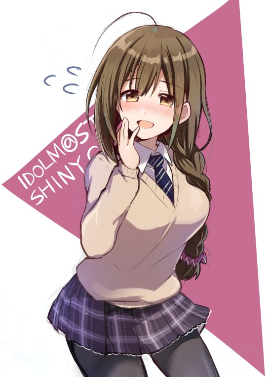 kuwayama chiyuki (idolmaster and 1 more) drawn by yuukome_(tekunon)