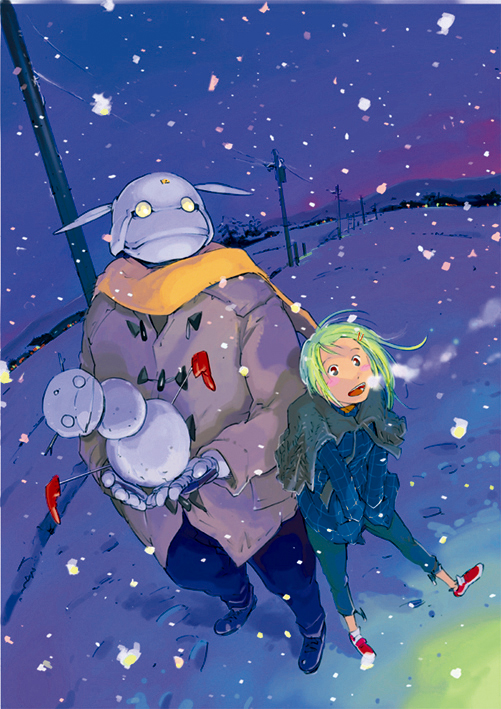 monju and kashiwagi mana (seigi keikan monju) drawn by miyashita_hiroki