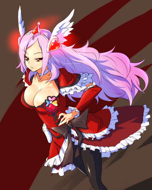 higashi setsuna and cure passion (precure and 1 more) drawn by nekomamire