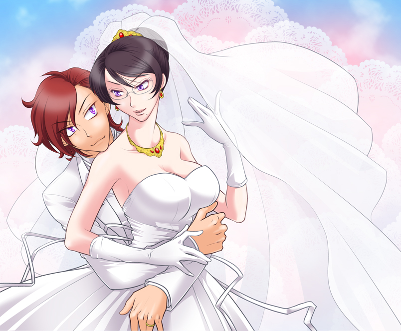 kati mannequin and patrick colasour (gundam and 1 more) drawn by miyayoshi_(bricola)
