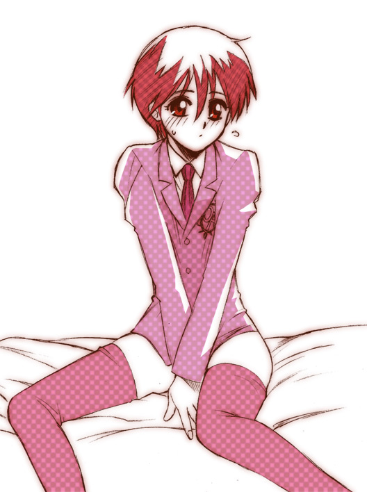 fujioka haruhi (ouran high school host club) drawn by kikumaru_bunta