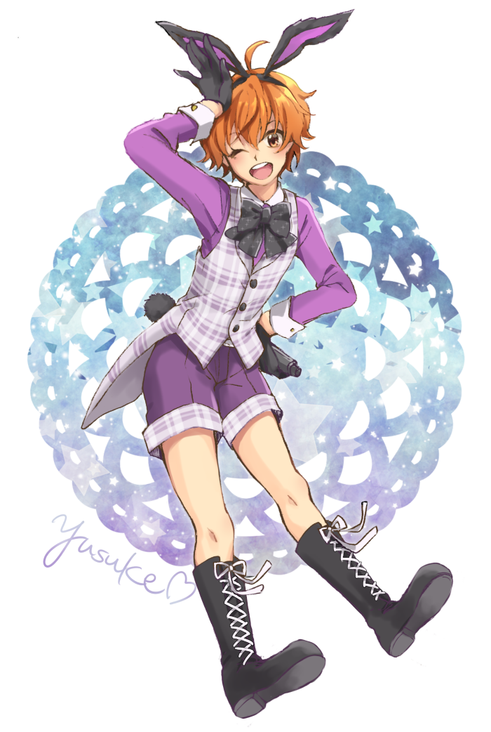 aoi yusuke (idolmaster and 1 more) drawn by uzuki_(sxk_uxk)