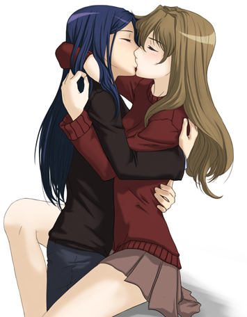 kuga natsuki and fujino shizuru (my-hime) drawn by jango-joe