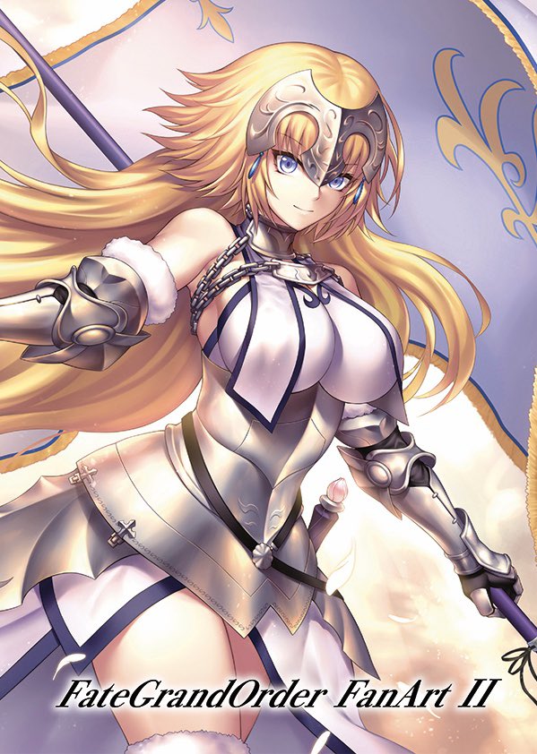 jeanne d'arc (fate and 2 more) drawn by nasaniliu