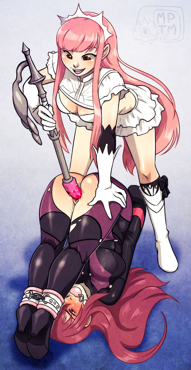 scathach and medb (fate and 1 more) drawn by my_pet_tentacle_monster