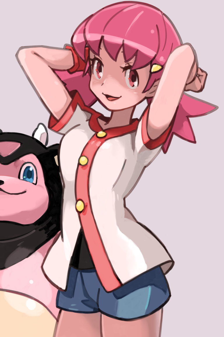 whitney and miltank (pokemon and 1 more) drawn by american_dog_wo