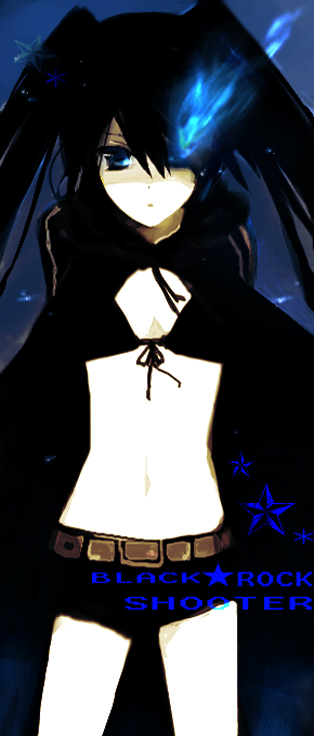 black rock shooter (black rock shooter) drawn by kana_(sekiyou)