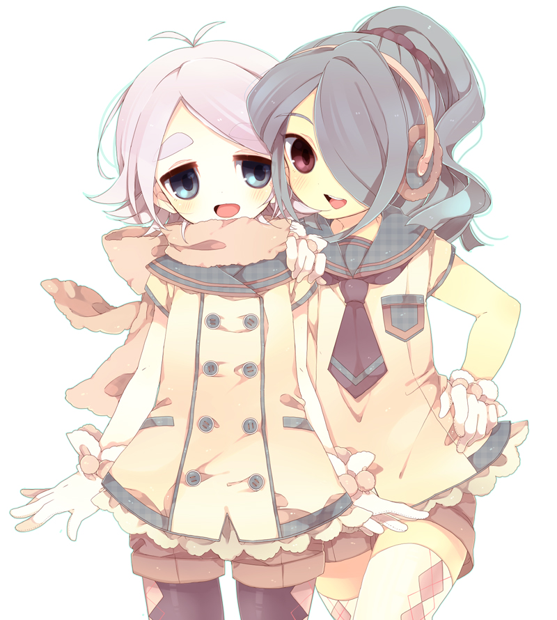 kazemaru ichirouta and fubuki shirou (inazuma eleven) drawn by moriyama_shijimi