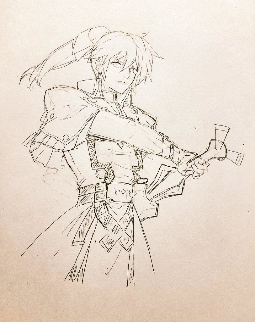 ky kiske (guilty gear and 1 more) drawn by ebi_pri_shrimp
