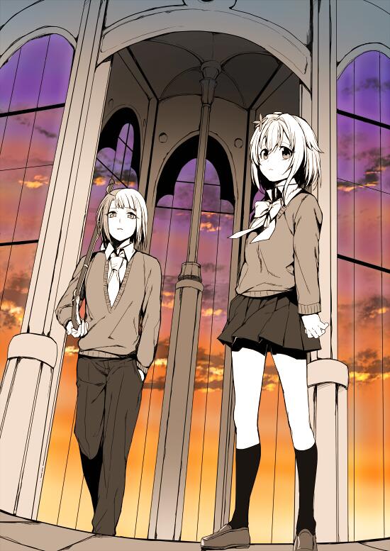 yohane bonaventura and theodor bachstein (original) drawn by erubo