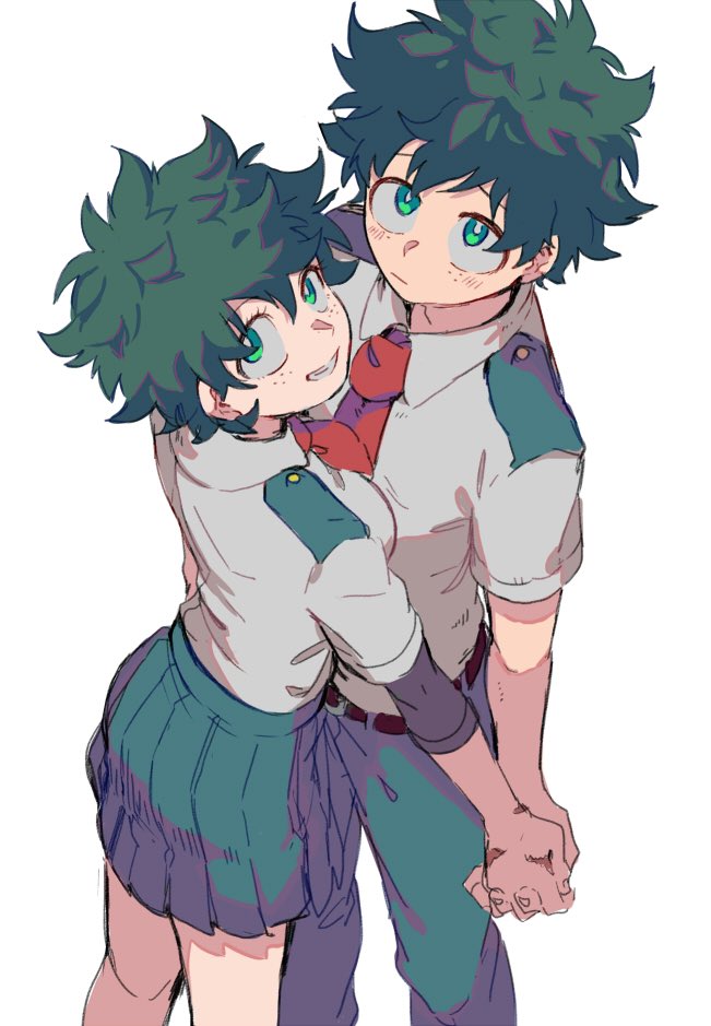 midoriya izuku (boku no hero academia) drawn by kada_mha