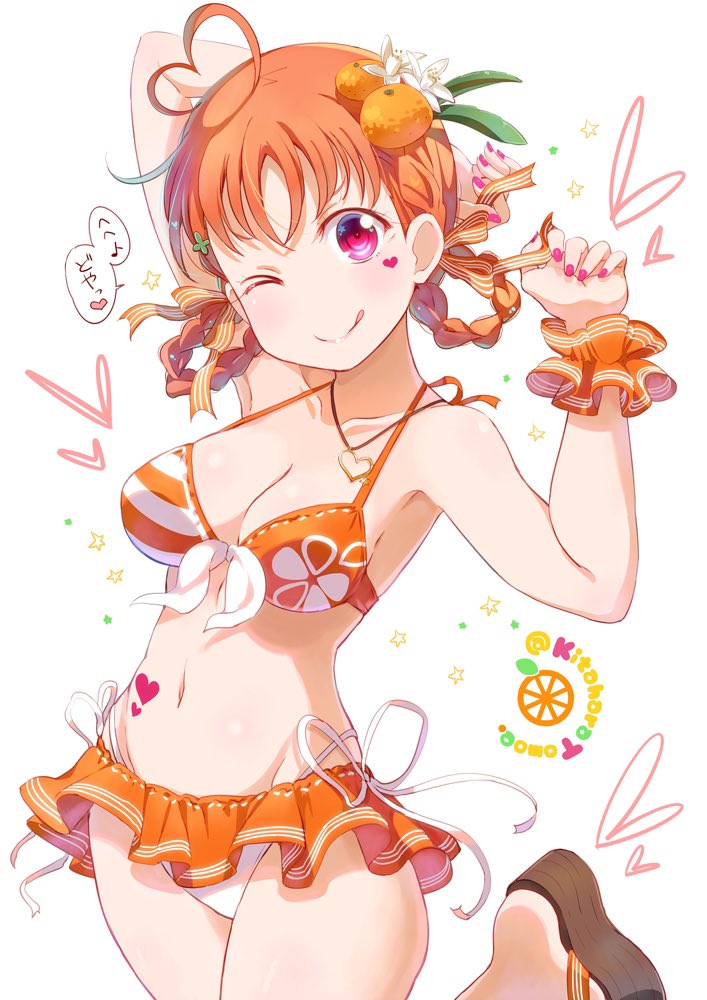 takami chika (love live! and 1 more) drawn by kitahara_tomoe_(kitahara_koubou)